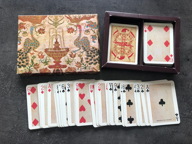 Ancien jeu de 32 cartes Français Vitrex , B.P. GRIMAUD Année 50