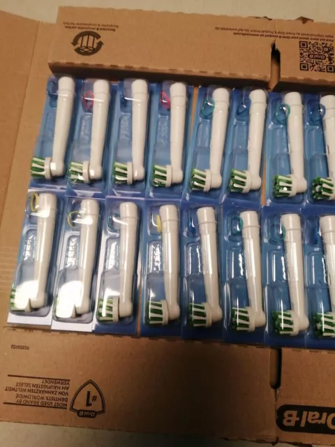 Oral-B CrossAction Aufsteckbürsten für elektrische Zahnbürste, 16 Stück, ganzhei