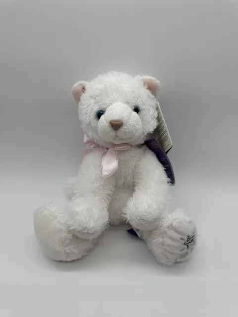 Russ Shining Stars White Cat Kitty Kitten White Floppy Plush Stuffed Animal