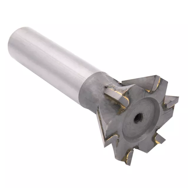 10-45mm T-Slot Cutters Dovetail Cutter End Mill Milling Angle HSS 45° 55° 60°