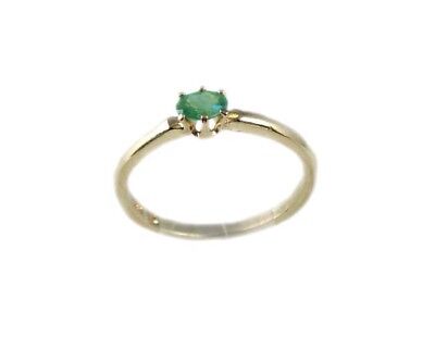 Gold Ring Alexandrite Antique 19thC Russia Natural ¼ct Color-Change Genuine 14kt