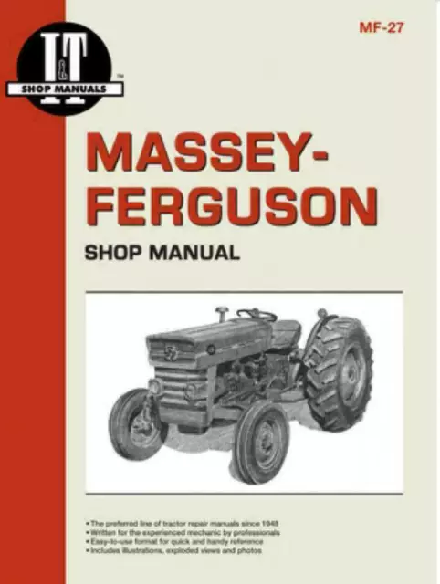 Massey-Ferguson MF135, MF150 & MF165 Tractor Service Repair Manual