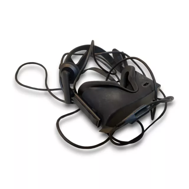 Auriculares de realidad virtual Meta Oculus Rift CV1 con auriculares y cable