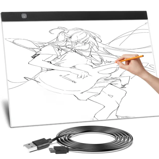 A4 Artists Light Boxes LED Tracing Table Light Pad for Drawing Diamond  Painting