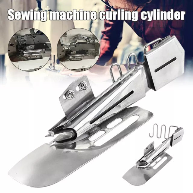 Industrial Sewing Machine Flat Seamer Folder Binding Attachment Tape Binder