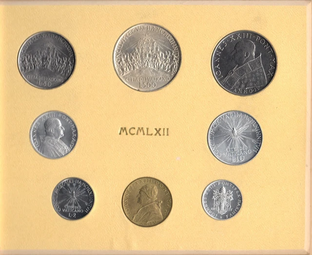 CITTA' DEL VATICANO 1962 - Concilio Ecumenico II - Serie divisionale FDC #S#WEU