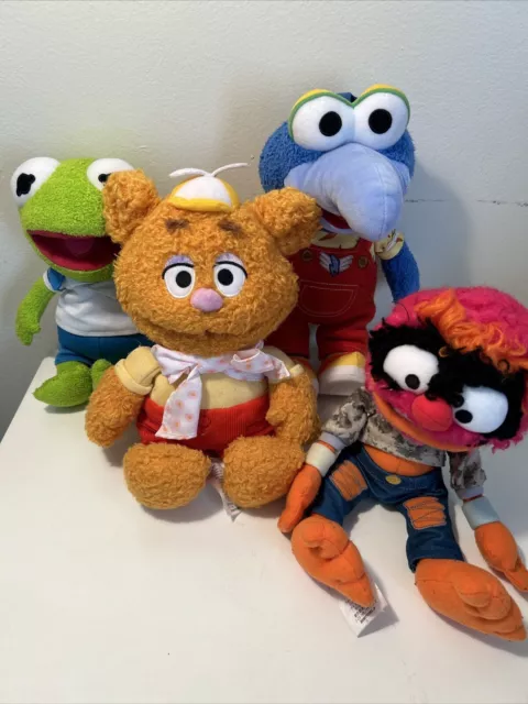 The Muppet Babies Jim Henson 12 inch Plush Stuffed Animal  4 Kermit Fozzie