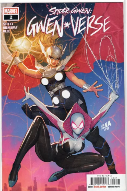 Spider-Gwen Gwenverse #2 Marvel Comics 2022 NM+