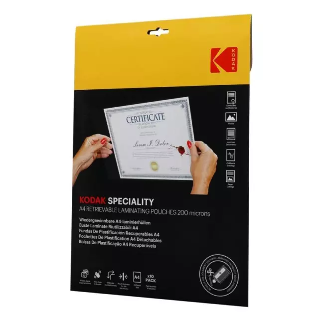 Kodak - Pochettes de plastification SPECIALITY (ST8465)