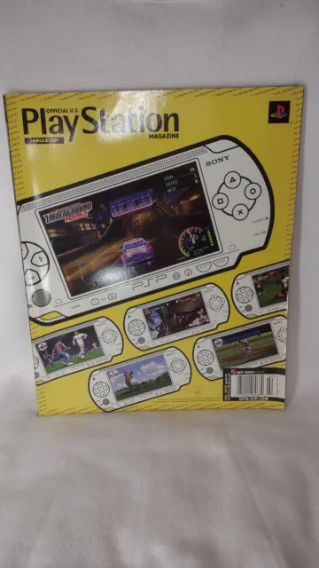 Official US PlayStation Magazine Issue # 89 February 2005 PSP Cover + Demo Disc