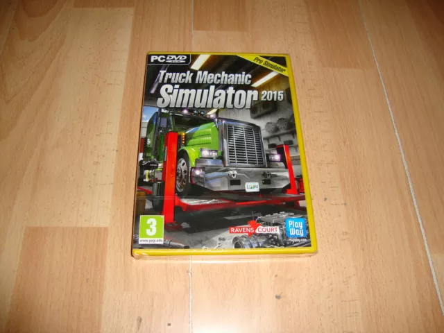 Truck Mechanic Simulator 2015  En Caja Amarilla Para Pc Nuevo Precintado