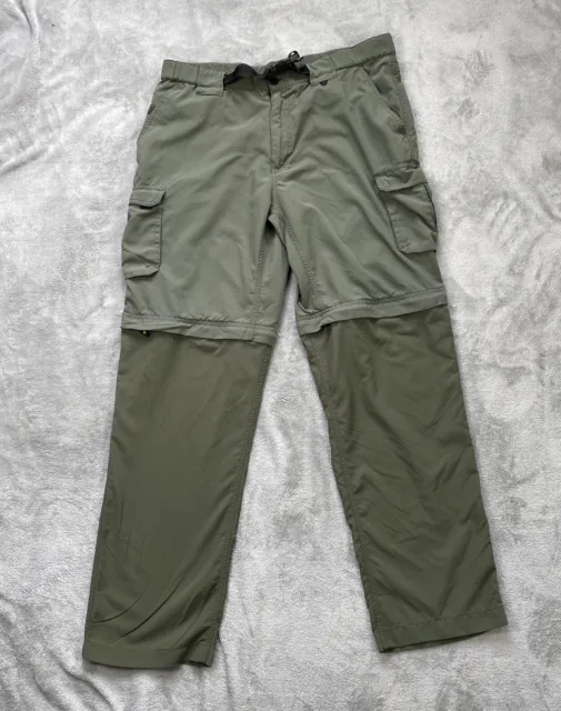 Boy Scouts America BSA Mens XL Switchback Convertible Uniform Pants Mens Green