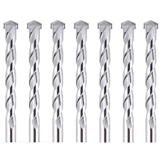 Sturdy Construction 10pcs Multifunction Impact Drill Bit Set for Concrete Wall