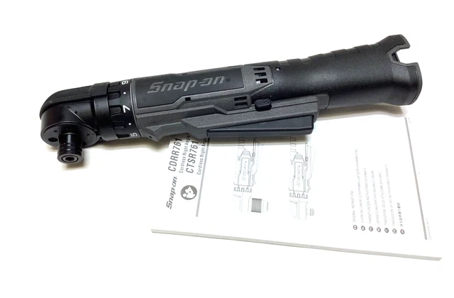 NEW Snap-on™ 14.4V MicroLithium Cordless Right-Angled Screwdriver CTSR761GMDB