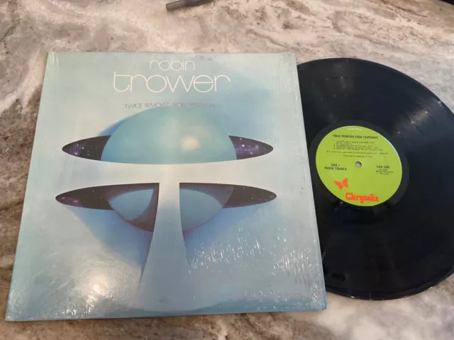 Robin Trower Lp  Twice Removed From Yesterday 1973 Nm Shrink W/Insert