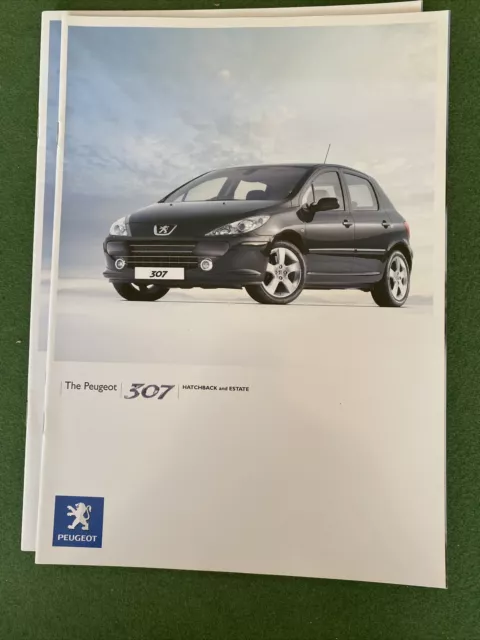 Peugeot 307 Hatchback & Estate June 2006 UK Market Sales Brochure 28 pages