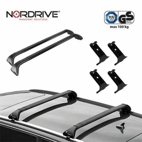 Porte-Bagages Barres de Toit Opel Zafira Tourer Profil Intégré NORDRIVE