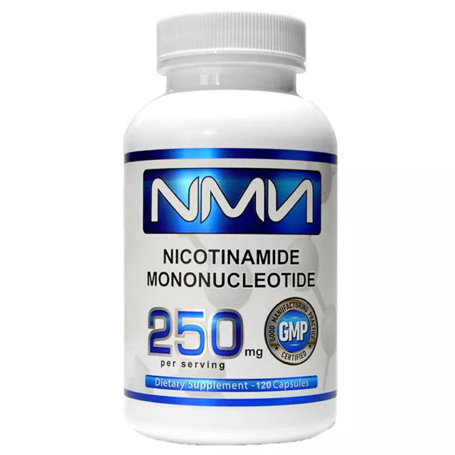 NMN 120 Kapseln Nicotinamid Mononukleotid zertifiziert 250 mg DNA-Reparatur 2