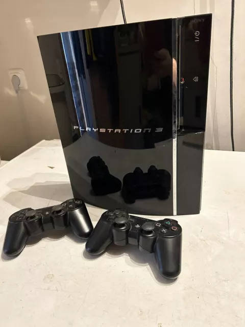 Playstation 3 FAT 60GB - Abwärtskompatibel + 2 Controller - PS3