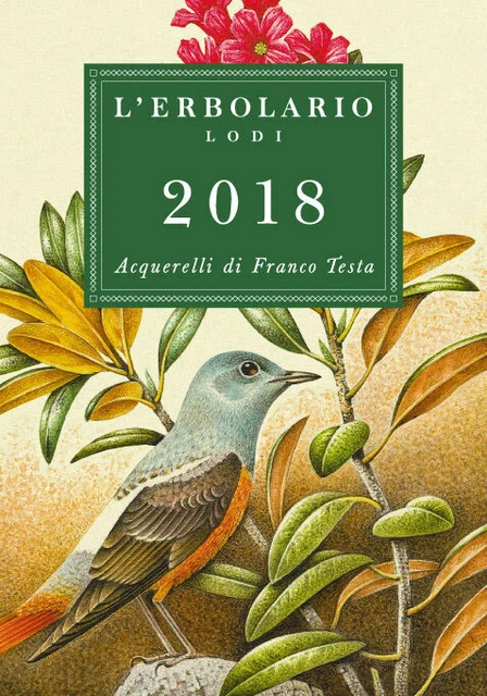 L'ERBOLARIO LODI -  CALENDARIO 2018 -  Acquerelli di Franco Testa -
