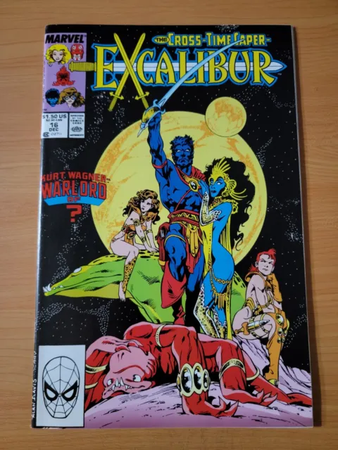 Excalibur #16 Direct Market Edition ~ NEAR MINT NM ~ 1989 DC Comics