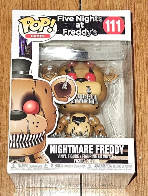 Funko Pop Nightmare Freddy #111 - Five Nights at Freddy's em