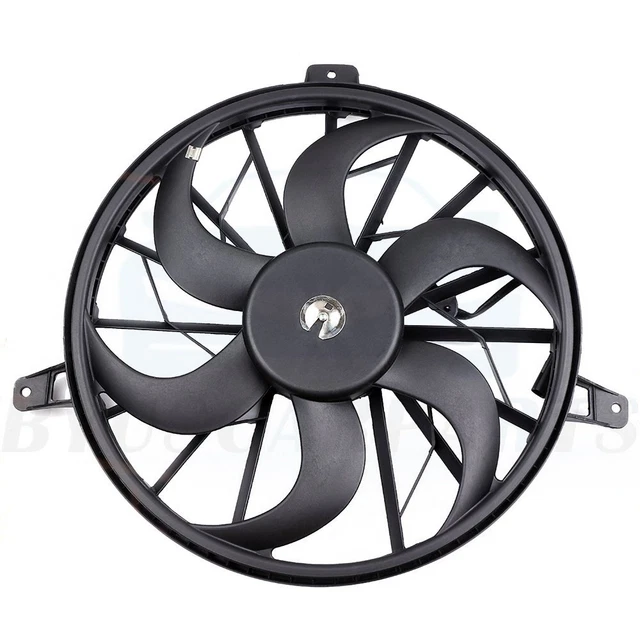 Radiator Cooling Fan Assembly For 2002-2003 Jeep Liberty 1999-00 Grand Cherokee