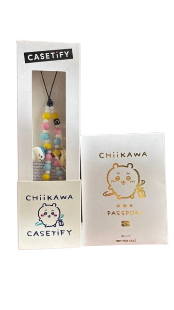 CHIIKAWA CASETIFY PASSPORT Holder Smartphone Strap Novelty Case