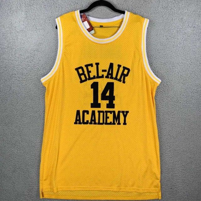XXL The Fresh Prince of Bel Air Academy #14 Will Smith Men's Basketball Jersey