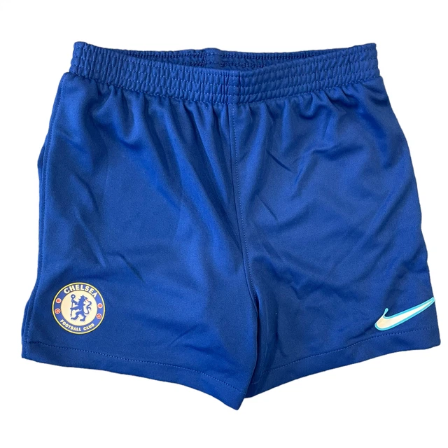 Kit calcio per bambini Chelsea (taglia 24-36M) Nike Home pantaloncini e calzini - Nuovo