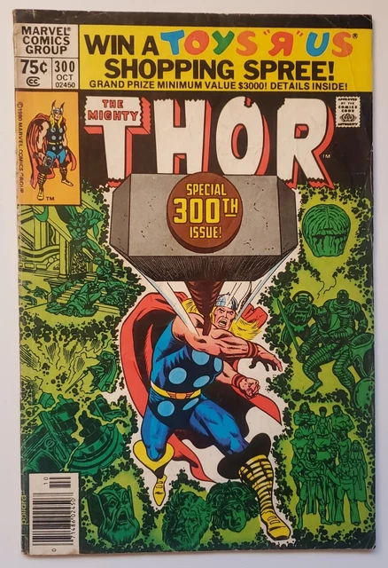 The Mighty Thor #300.  Marvel Comic Vol 1.  1980