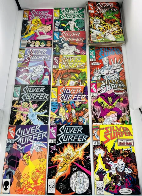 Lot Of 161 Silver Surfer Vol 2 #1-145 Complete Run (-12) + Minis / 1 Shots 1987