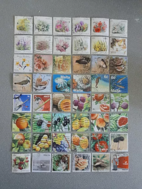 Malta  Stamps Used All Different