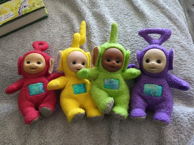 TELETUBBIES 1996 VINTAGE Soft Toys Set of 4 £21.52 - PicClick UK