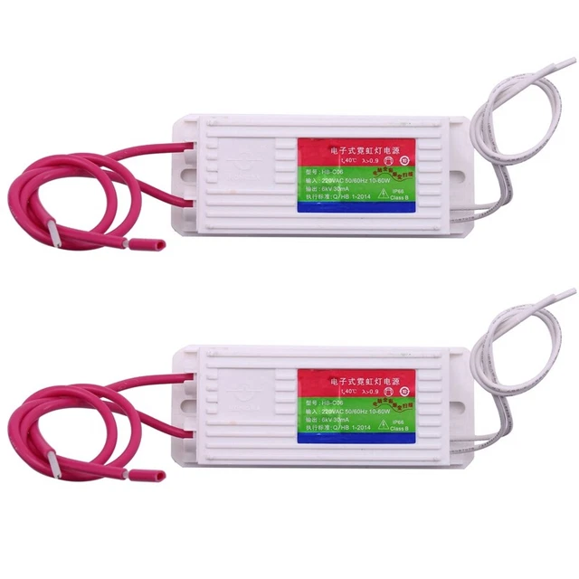 2 Stück -Co6 Elektronische Transformator Wasserdicht Netzteil GlH2O9