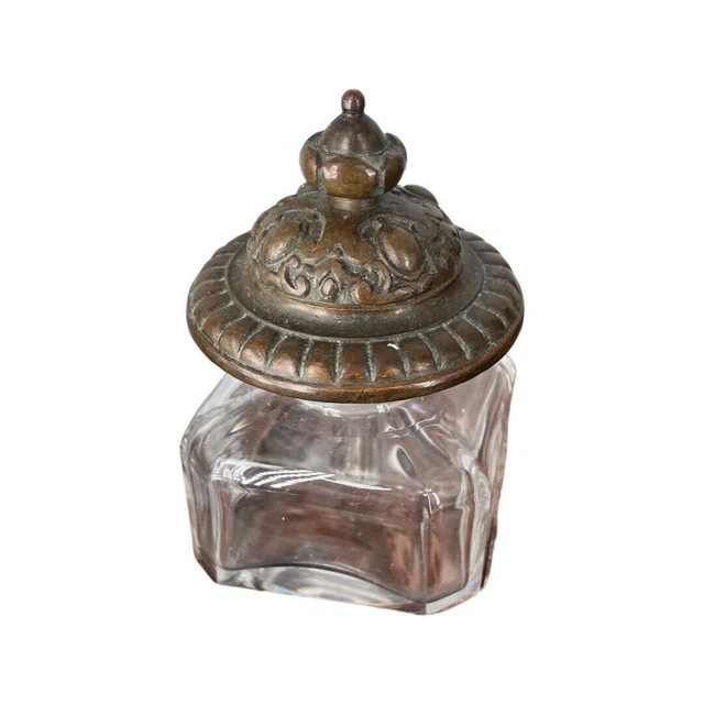 Inkwell Mármol y Bronce Charles Auguste Lebourg Siglo XIX 3