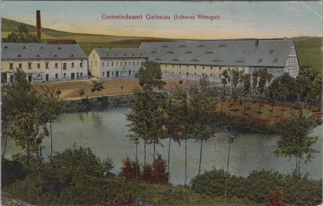 (RB)2024-38, Gemeindeamt Gelenau, früheres Rittergut 1913