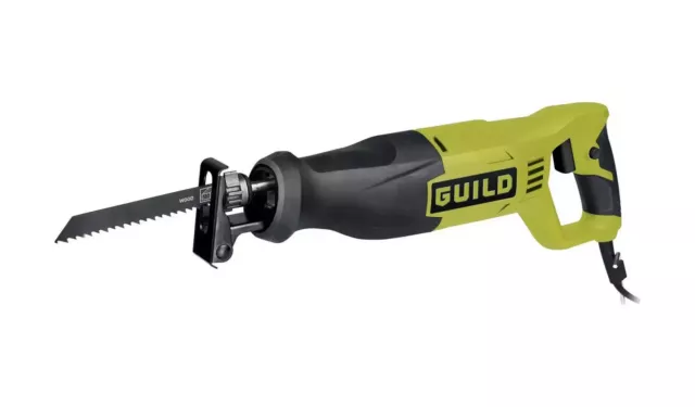 Guild Reciprocating Saw 800W With Soft Grip Handle & 2700 Strokes Per Minute