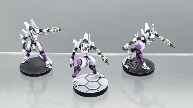 Corvus Belli - Infinity Aleph assorted painted miniatures