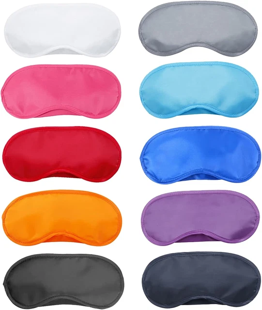 LilySilk Maschera Per Dormire In Pura Seta 100% – Copriorecchie Incluso, Chiusura In Velcro Regolabile – Per Viaggi E Sonno Ristoratore