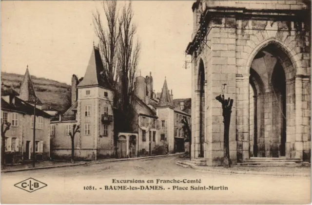 CPA BALUME-les-LADIES Place Saint-Martin (1116195)