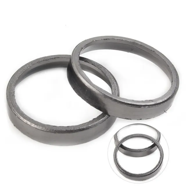 2x Exhaust Tapered Crush Gasket Seals Fits For Harley Twin Cam EVO XL 65324-83C