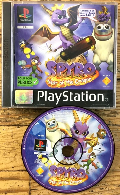 PS1 - Spyro: Year of The Dragon - Platinum - [PAL EU