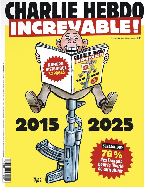 CHARLIE HEBDO SPECIAL Numero 7 Janvier 2025 EUR 19,00 PicClick FR