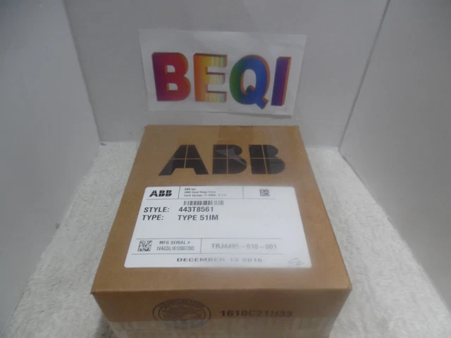 New in Box ABB  443T8561 Circuit Shield  Overcurrent Relay  Type 51IM