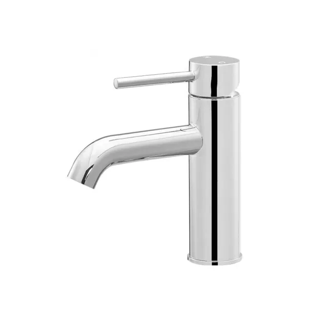 Cefito Basin Mixer Tap Faucet Black/Silver Solid Material Durable In Use