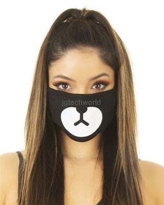 Unisex Cute Fashion Bear Cloth Cotton Mouth Face Mask Cover Washable Reusable B