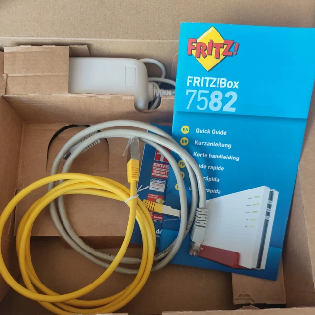 Fritz Box 7582 ( ähnl. Fritzbox 7590 ) neuwertig in OVP