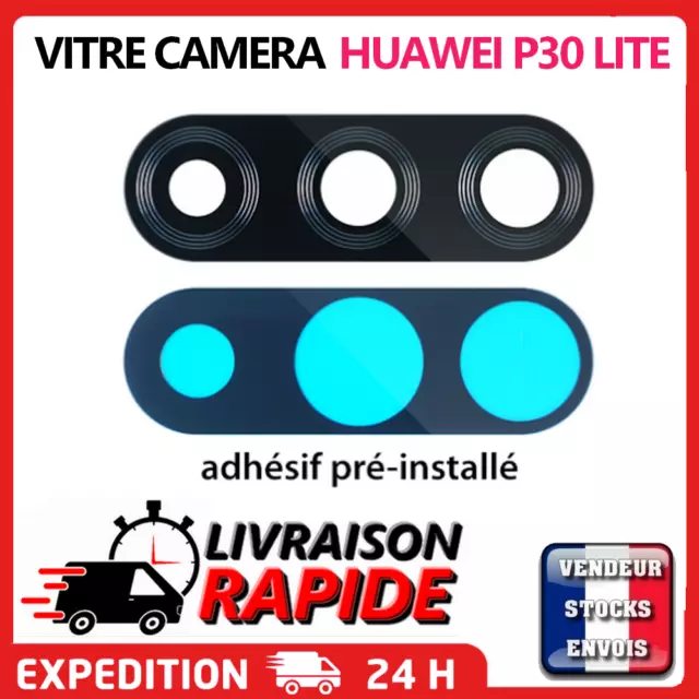 Huawei P30 LITE vitre camera lentille appareil photo arriere lens glass verre