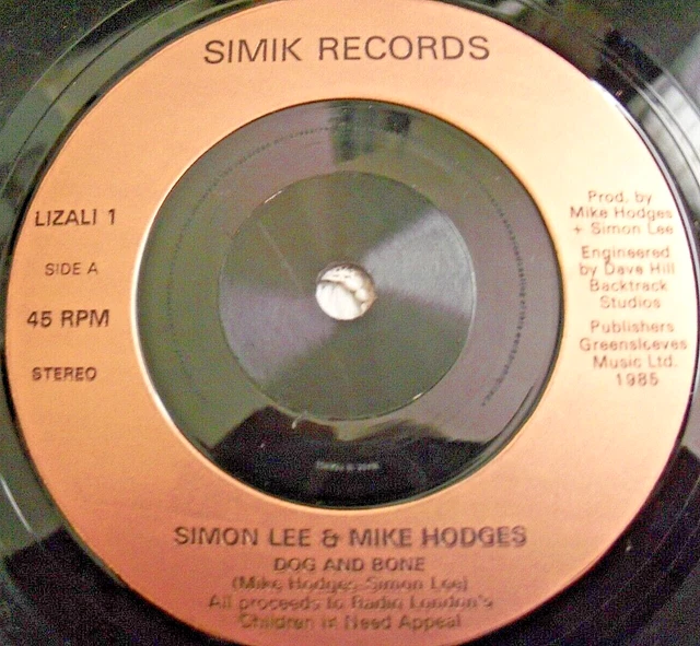 Simon Lee & Mike Hodges.dog & Bone.rare.7".Pop.reggae.tippa Irie.kbd.greensleves
